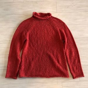 LL Bean mock neck sweater